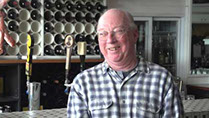Bill Smith thanks his high school English teacher in New Bern, NC, Jo Maxwell Whitley.