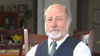Bland Simpson, author, musician and raconteur, thanks Audrey Austin, his fourth grade teacher in Elizabeth City, NC.